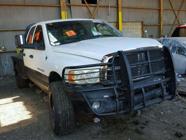 3D7KU28643G751738 - 2003 DODGE RAM 2500 S WHITE photo 1