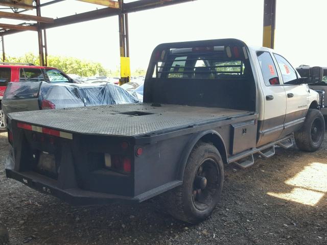 3D7KU28643G751738 - 2003 DODGE RAM 2500 S WHITE photo 4