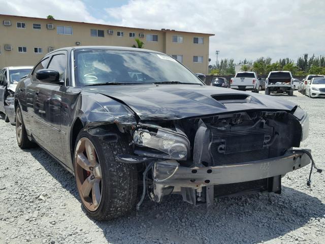 2B3LA73W76H528384 - 2006 DODGE CHARGER SR BLACK photo 1