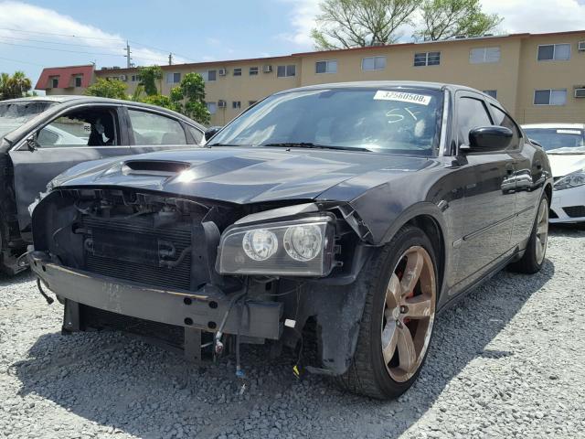 2B3LA73W76H528384 - 2006 DODGE CHARGER SR BLACK photo 2