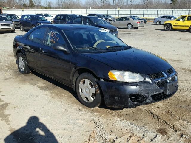 1B3EL46TX6N269254 - 2006 DODGE STRATUS SX BLACK photo 1