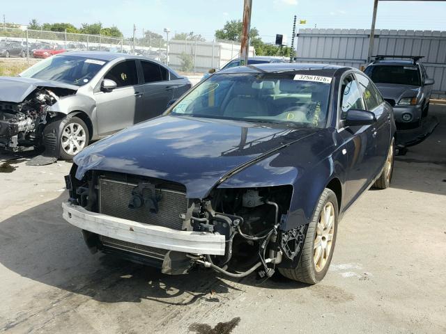 WAUDG74F75N110569 - 2005 AUDI A6 3.2 QUA BLUE photo 2