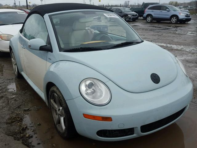 3VWRG3AL0AM009743 - 2010 VOLKSWAGEN NEW BEETLE Mavi foto 1