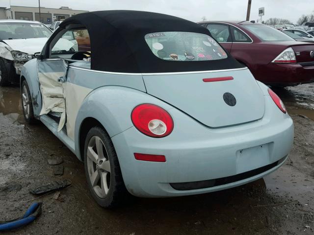 3VWRG3AL0AM009743 - 2010 VOLKSWAGEN NEW BEETLE Mavi foto 3