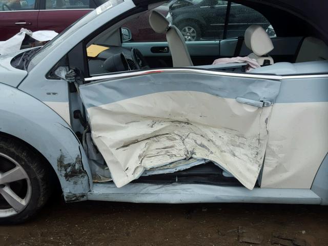 3VWRG3AL0AM009743 - 2010 VOLKSWAGEN NEW BEETLE Mavi foto 9