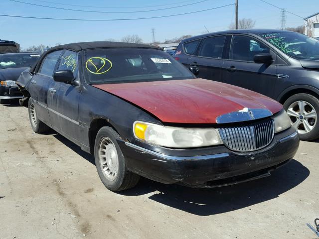 1LNHM81W0YY765517 - 2000 LINCOLN TOWN CAR E BLACK photo 1