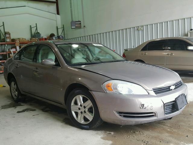 2G1WB58K279372066 - 2007 CHEVROLET IMPALA LS BROWN photo 1