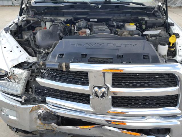 3C6UR5NLXEG231165 - 2014 RAM 2500 LARAM WHITE photo 7