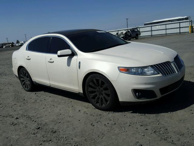 1LNHM94R39G607790 - 2009 LINCOLN MKS WHITE photo 1