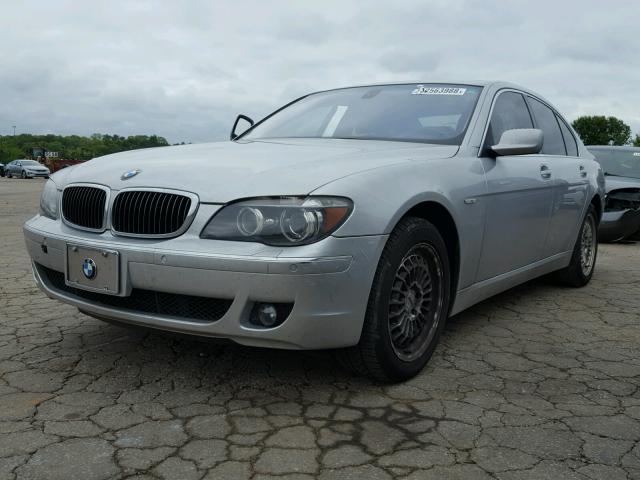 WBAHL83586DT02537 - 2006 BMW 750 I SILVER photo 2