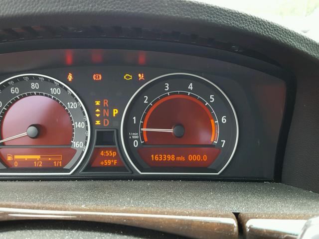 WBAHL83586DT02537 - 2006 BMW 750 I SILVER photo 8