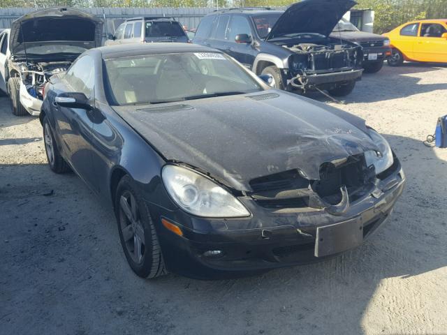 WDBWK54F86F102148 - 2006 MERCEDES-BENZ SLK 280 BLACK photo 1