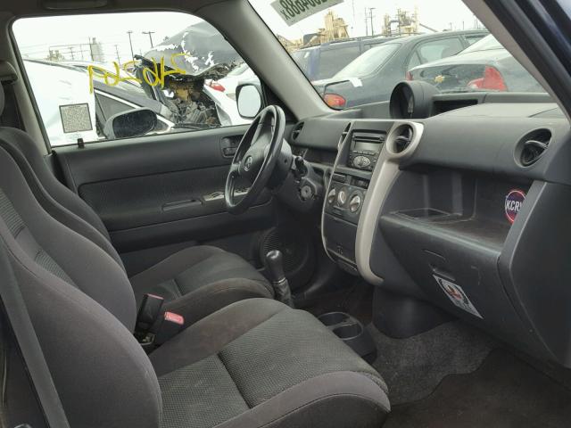 JTLKT334964037974 - 2006 TOYOTA SCION XB ლურჯი ფოტო 5