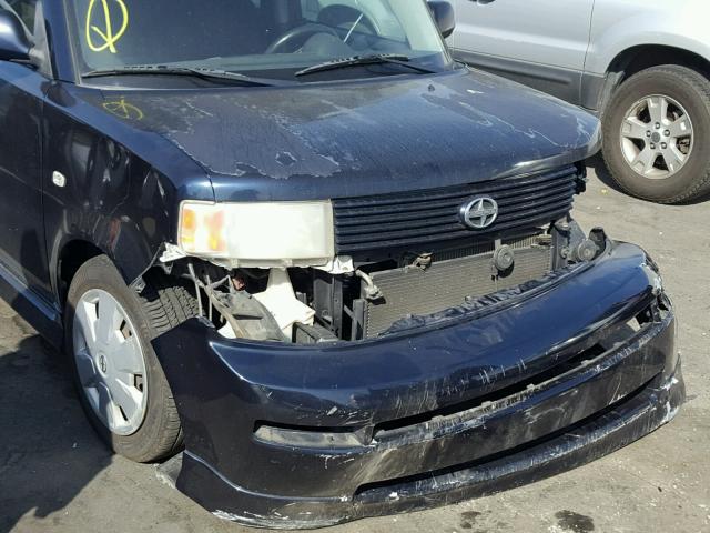 JTLKT334964037974 - 2006 TOYOTA SCION XB ლურჯი ფოტო 9