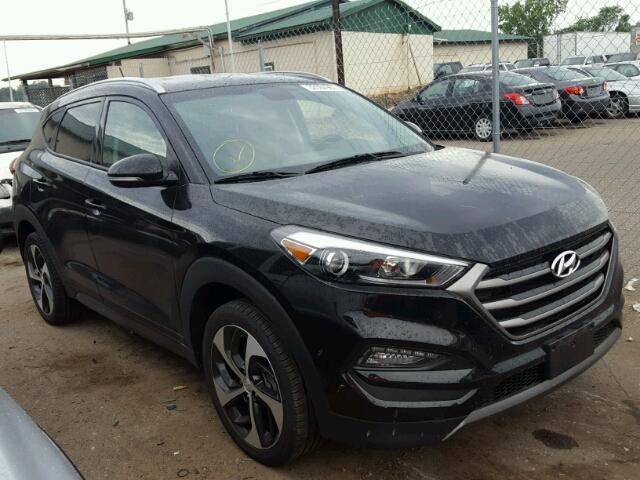 KM8J3CA28GU041391 - 2016 HYUNDAI TUCSON BLACK photo 1