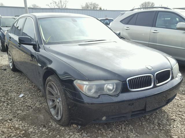 WBAGL63482DP55249 - 2002 BMW 745 I BLACK photo 1
