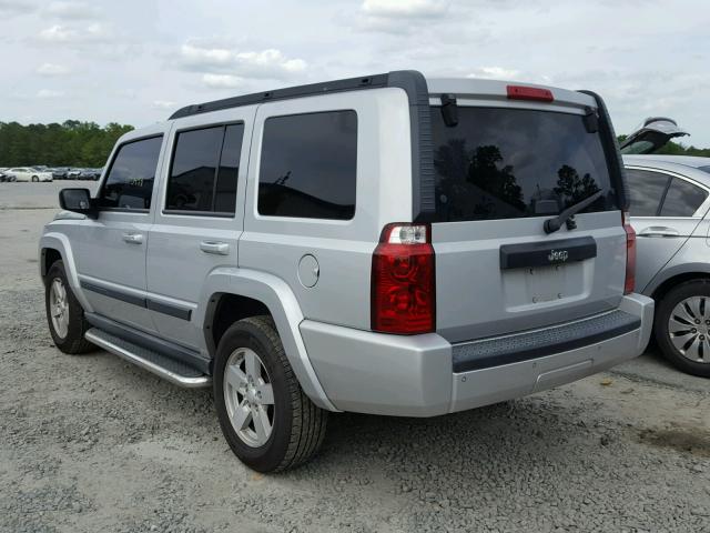 1J8HH48K57C518681 - 2007 JEEP COMMANDER SILVER photo 3