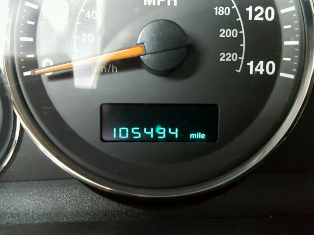 1J8HH48K57C518681 - 2007 JEEP COMMANDER SILVER photo 8