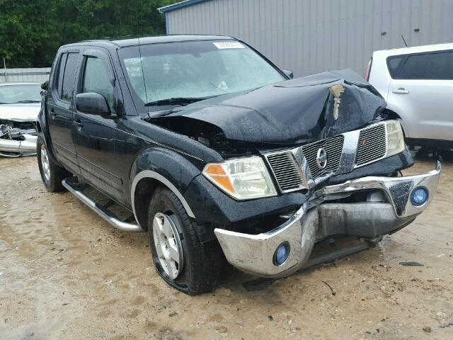 1N6AD07U36C459772 - 2006 NISSAN FRONTIER C BLACK photo 1