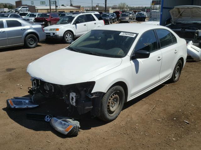 3VW2K7AJ8BM051312 - 2011 VOLKSWAGEN JETTA BASE 白色 照片 2