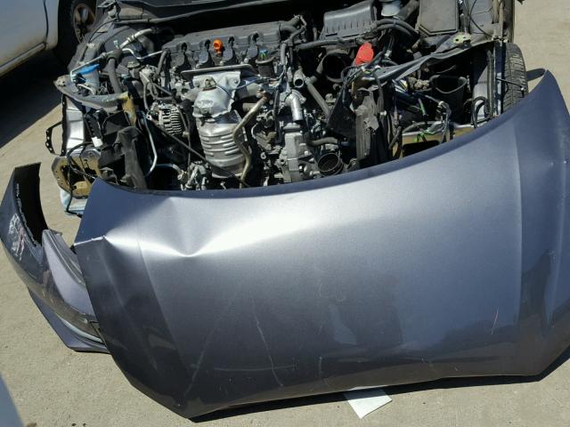 2HGFB2F99FH526249 - 2015 HONDA CIVIC EXL CHARCOAL photo 9