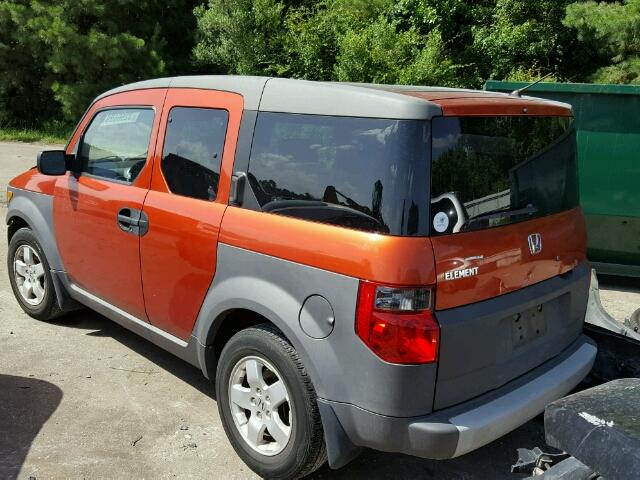 5J6YH28694L033058 - 2004 HONDA ELEMENT EX ORANGE photo 3