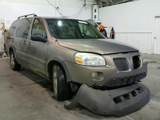 1GMDV33L76D202129 - 2006 PONTIAC MONTANA SV TAN photo 1