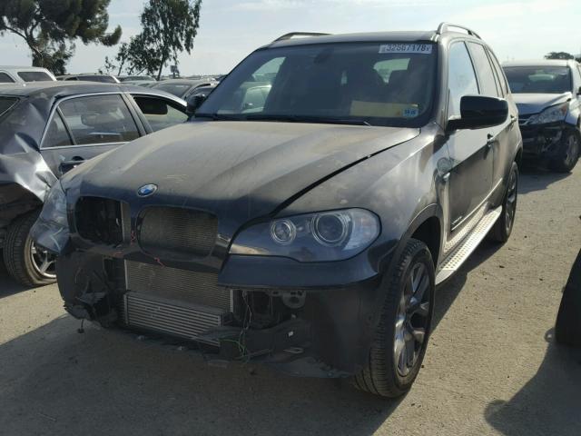 5UXZV4C58BL408432 - 2011 BMW X5 XDRIVE3 BLACK photo 2