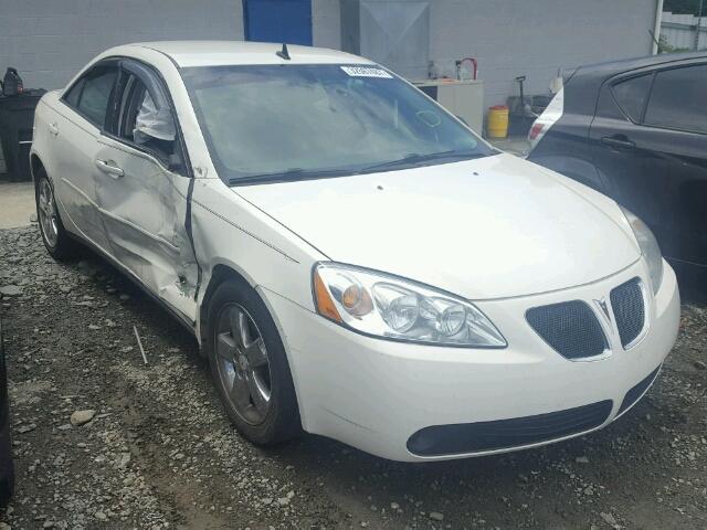 1G2ZH57NX84122047 - 2008 PONTIAC G6 GT WHITE photo 1