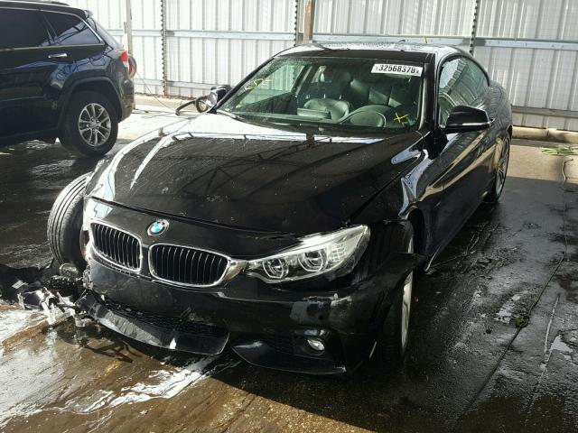 WBA3R1C59GK529555 - 2016 BMW 435 I BLACK photo 2