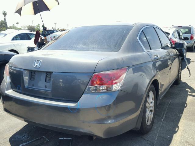 JHMCP26458C068043 - 2008 HONDA ACCORD LXP GRAY photo 4