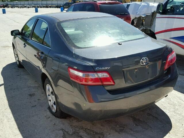 4T1BE46K97U161312 - 2007 TOYOTA CAMRY NEW GRAY photo 3