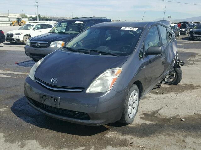 JTDKB20U383430052 - 2008 TOYOTA PRIUS GRAY photo 2