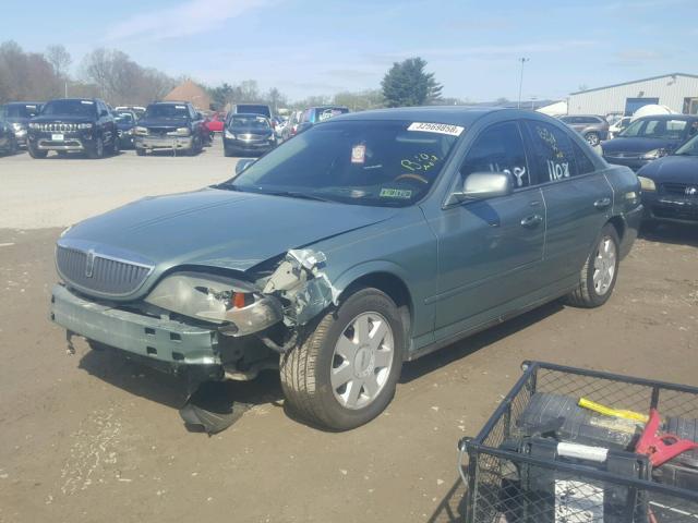 1LNHM86S03Y680935 - 2003 LINCOLN LS GREEN photo 2