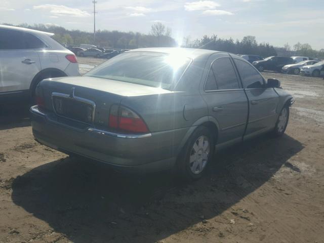 1LNHM86S03Y680935 - 2003 LINCOLN LS GREEN photo 4