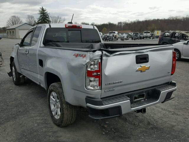 1GCHTCE36G1279523 - 2016 CHEVROLET COLORADO L SILVER photo 3