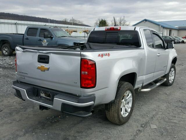 1GCHTCE36G1279523 - 2016 CHEVROLET COLORADO L SILVER photo 4