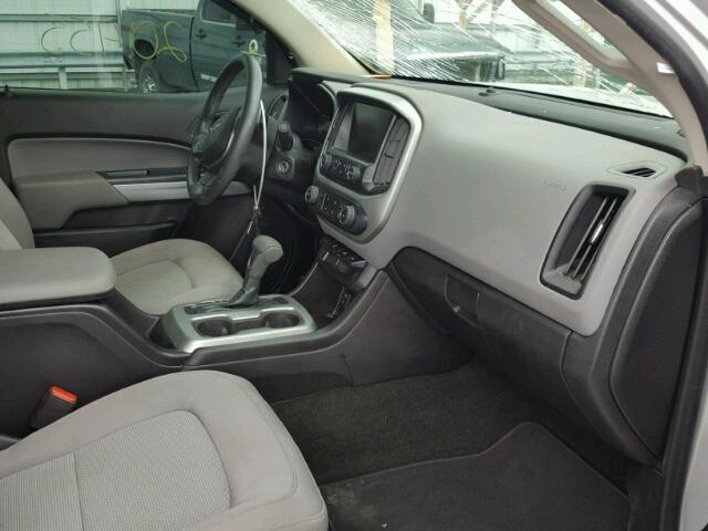 1GCHTCE36G1279523 - 2016 CHEVROLET COLORADO L SILVER photo 5