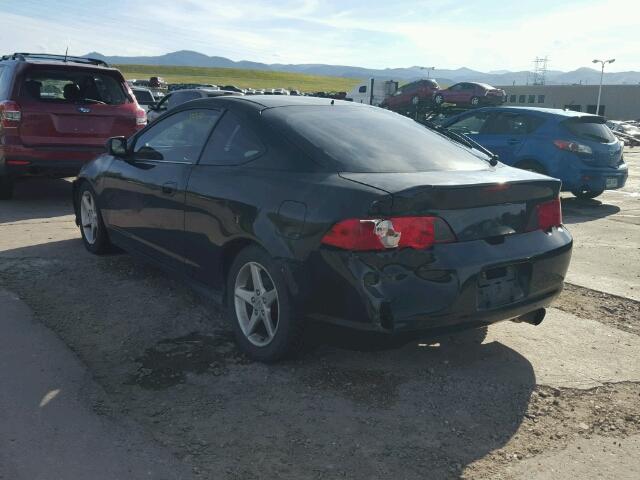 JH4DC53854S016405 - 2004 ACURA RSX BLACK photo 3