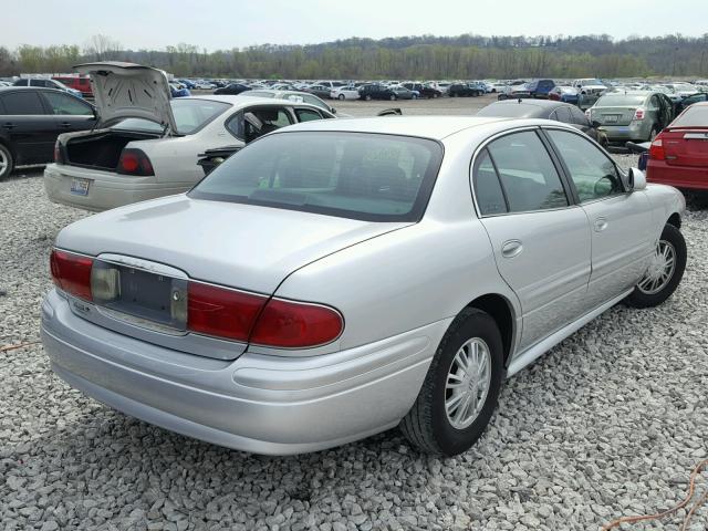 1G4HP52K834107252 - 2003 BUICK LESABRE CU SILVER photo 4