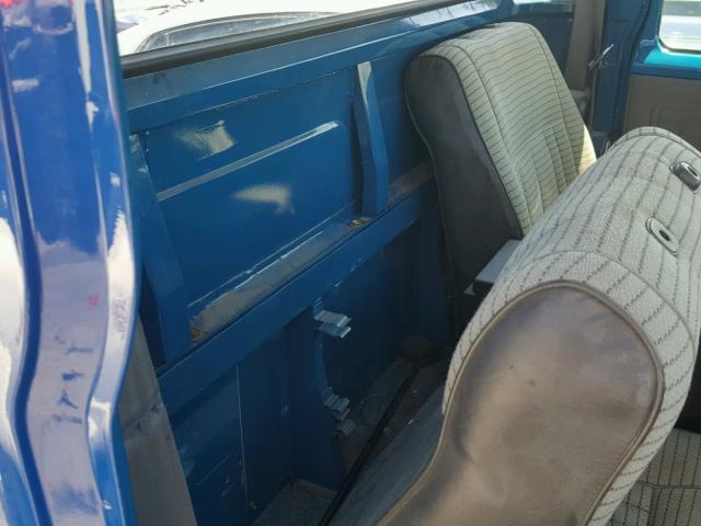 0000000HJ47016738 - 1982 TOYOTA LANDCRUISR BLUE photo 6