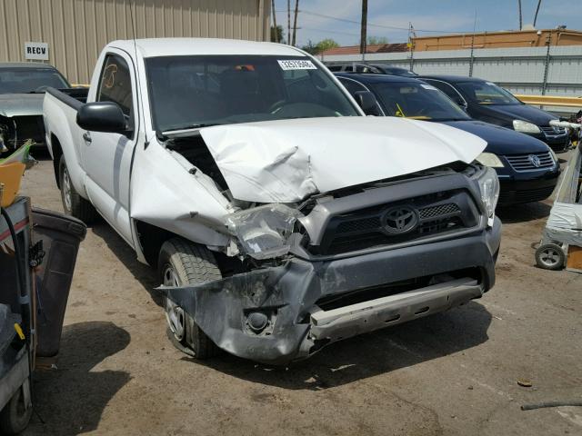 5TFNX4CN0DX019550 - 2013 TOYOTA TACOMA WHITE photo 1