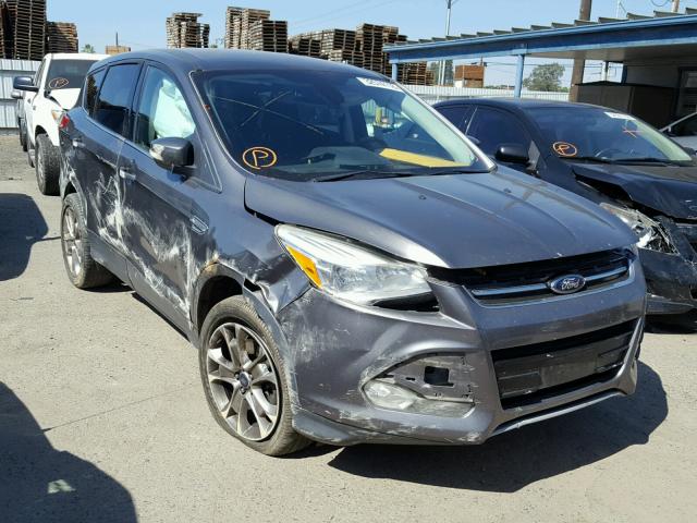 1FMCU9H94DUA59782 - 2013 FORD ESCAPE SEL CHARCOAL photo 1