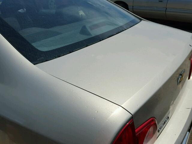 1G1ZB5EB7AF302434 - 2010 CHEVROLET MALIBU LS GOLD photo 9