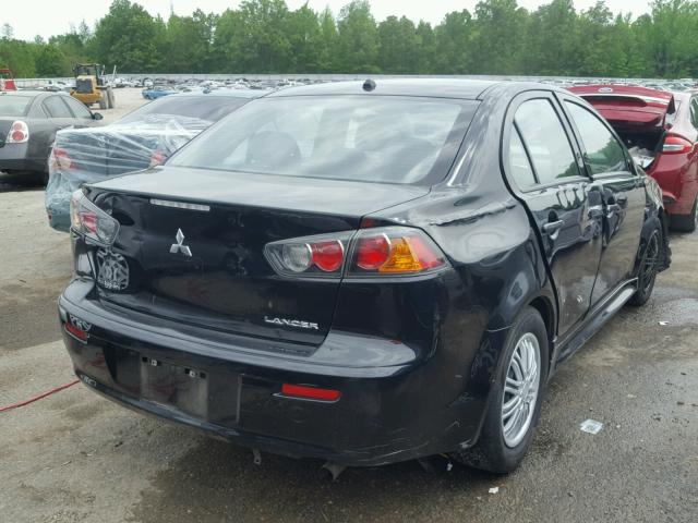 JA32U2FU2FU004165 - 2015 MITSUBISHI LANCER ES BLACK photo 4