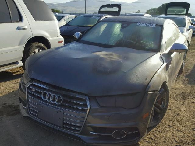 WAU2FAFC4HN020262 - 2017 AUDI S7 PRESTIG GRAY photo 2