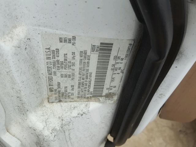 5LMPU28L6XLJ14941 - 1999 LINCOLN NAVIGATOR 白色 照片 10