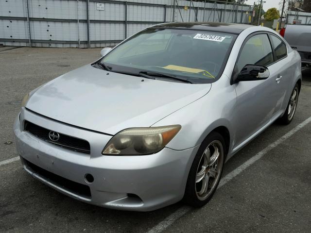 JTKDE177260113123 - 2006 TOYOTA SCION TC 银色 照片 2