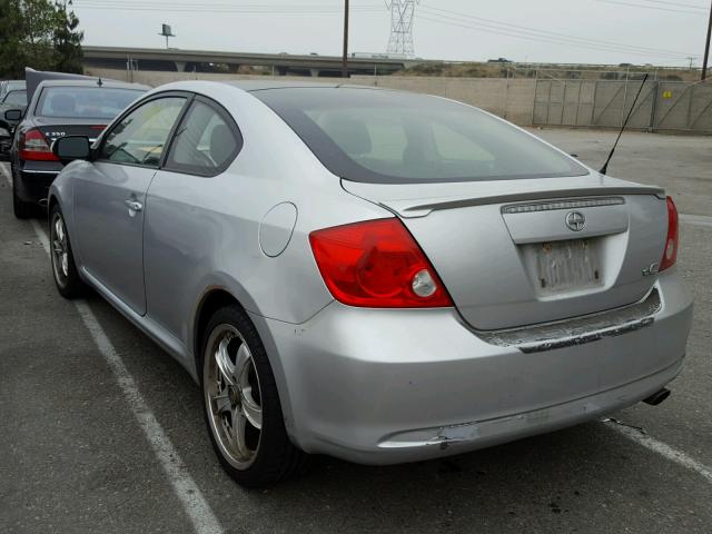 JTKDE177260113123 - 2006 TOYOTA SCION TC 银色 照片 3