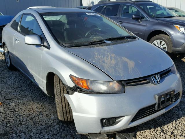 2HGFG12846H574749 - 2006 HONDA CIVIC EX SILVER photo 1